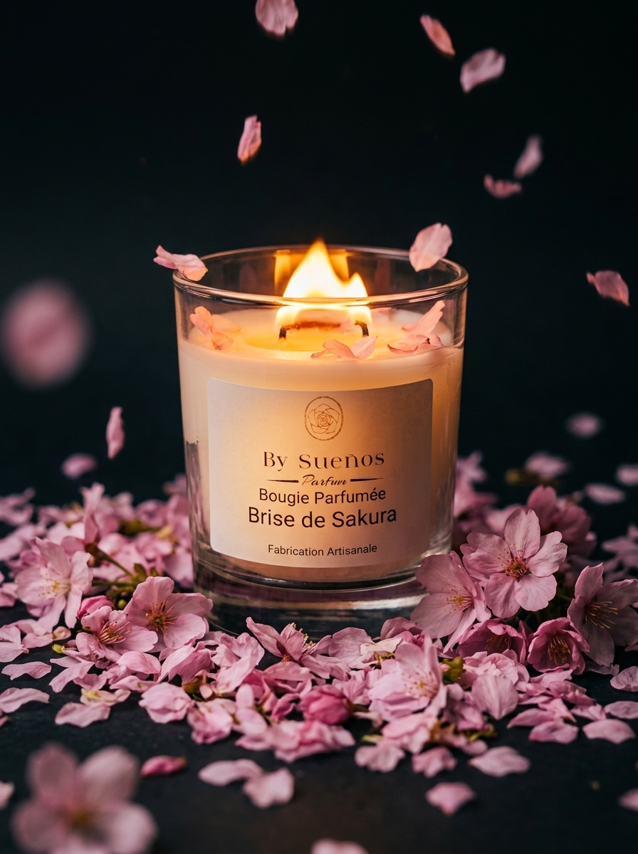 Bougie parfumée - Brise de Sakura