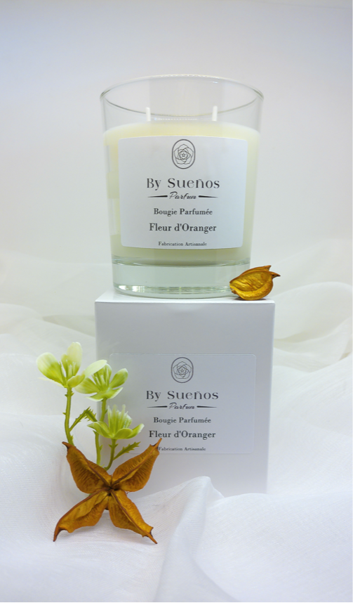 Bougie parfumée Fleur d'Oranger