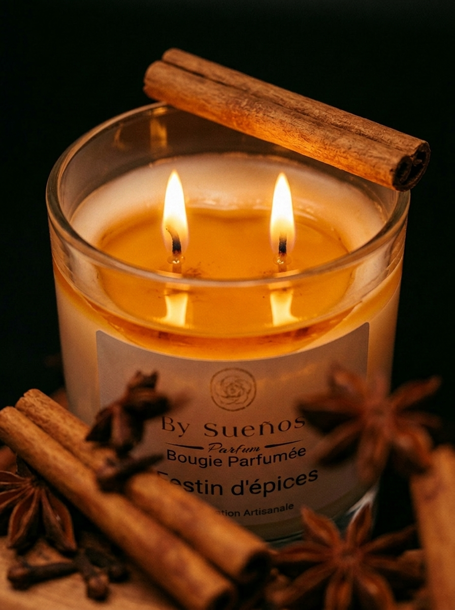 Bougie parfumée - Festin d'Épices