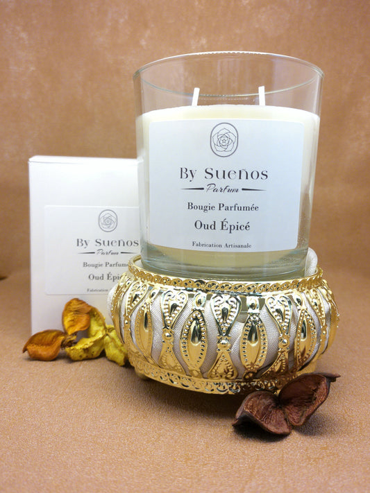 Bougie parfumée Oud épicé