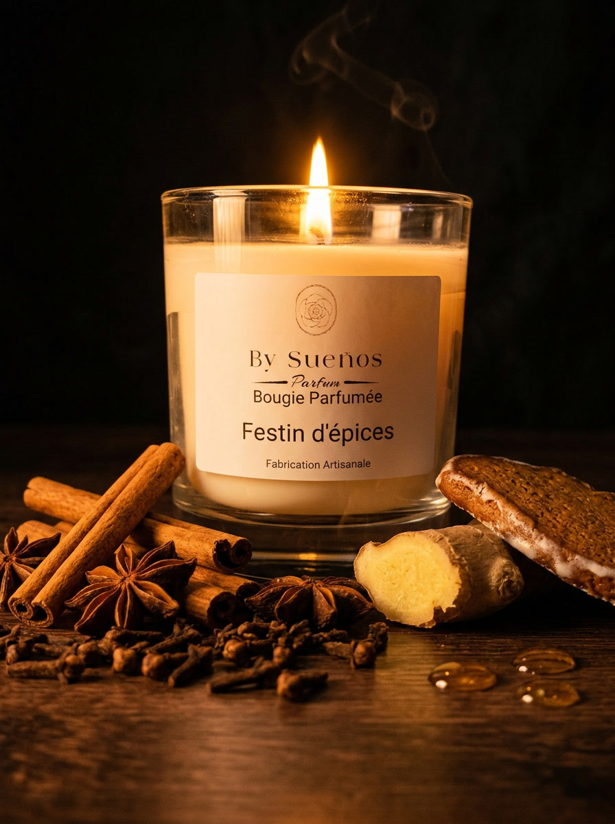 Bougie parfumée - Festin d'Épices