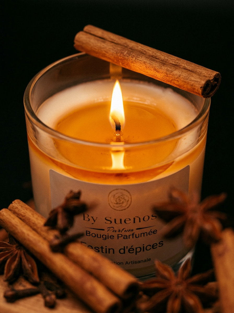 Bougie parfumée - Festin d'Épices