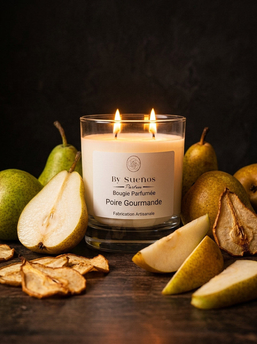 Bougie parfumée - Poire Gourmande
