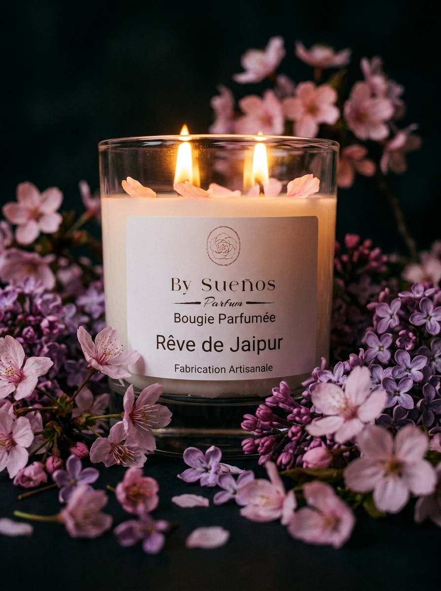 Bougie parfumée - Rêve de Jaipur